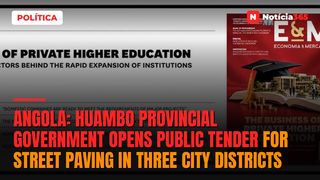 Angola: Huambo Provincial Government Opens Public Tender for Street Paving in Three City Districts
