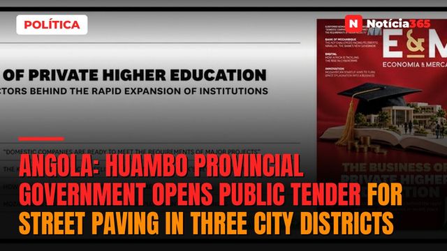 Angola: Huambo Provincial Government Opens Public Tender for Street Paving in Three City Districts