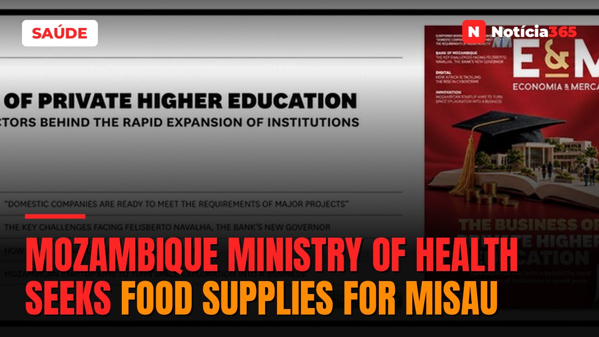 Mozambique Ministry of Health seeks food supplies for MISAU