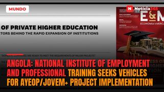 Angola: National Institute of Employment and Professional Training Seeks Vehicles for Ayeop/Jovem+ Project Implementation
