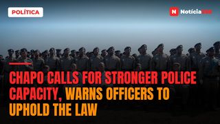 Chapo Calls for Stronger Police Capacity, Warns Officers to Uphold the Law