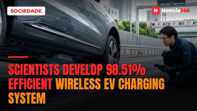 Scientists Develop 98.51% Efficient Wireless EV Charging System