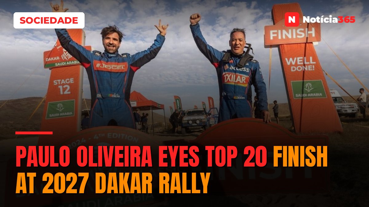 Paulo Oliveira Eyes Top 20 Finish at 2027 Dakar Rally