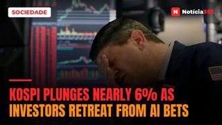 Kospi Plunges Nearly 6% as Investors Retreat from AI Bets