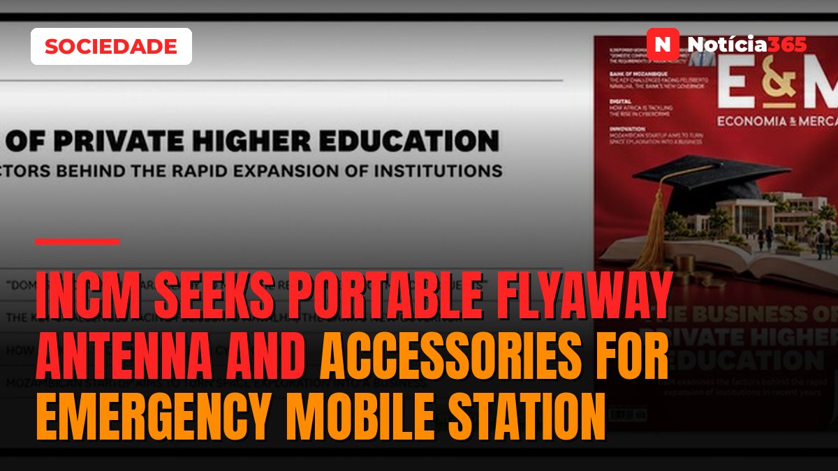 INCM Seeks Portable Flyaway Antenna and Accessories for Emergency Mobile Station
