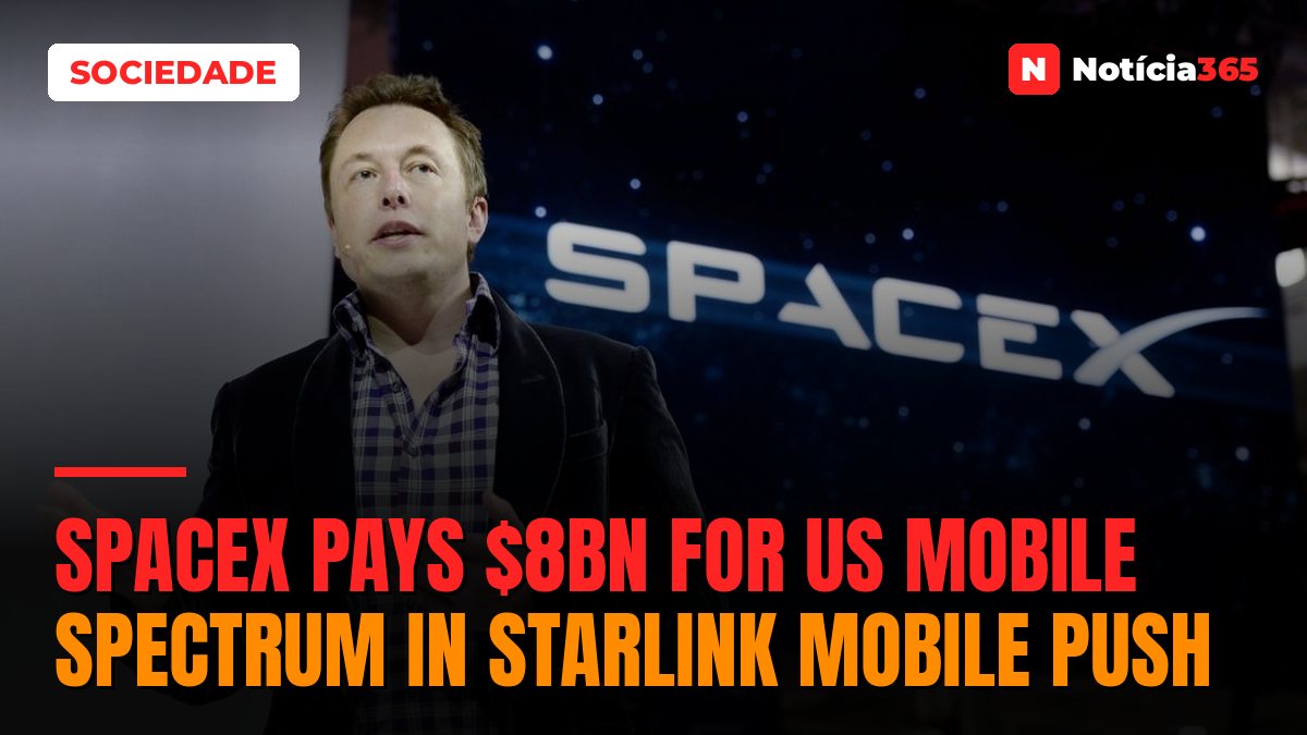 SpaceX Pays $8bn for US Mobile Spectrum in Starlink Mobile Push