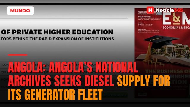 Angola: Arquivo Nacional de Angola Seeks Diesel Supply For Generator Fleet