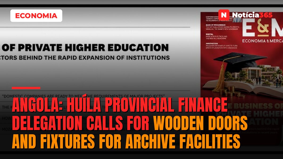 Angola: Huíla Provincial Finance Delegation Calls for Wooden Doors and Fixtures for Archive Facilities