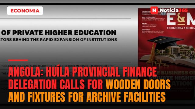 Angola: Huíla Provincial Finance Delegation Calls for Wooden Doors and Fixtures for Archive Facilities