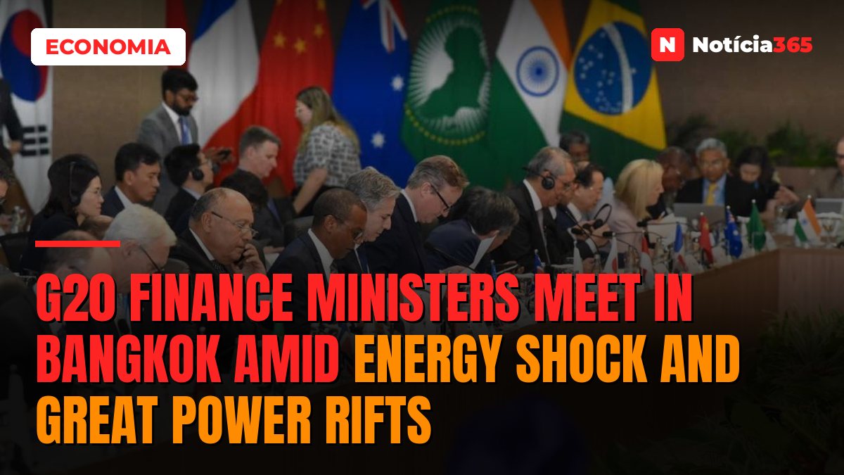 G20 Finance Ministers Meet in Bangkok Amid Energy Shock and Great Power Rifts