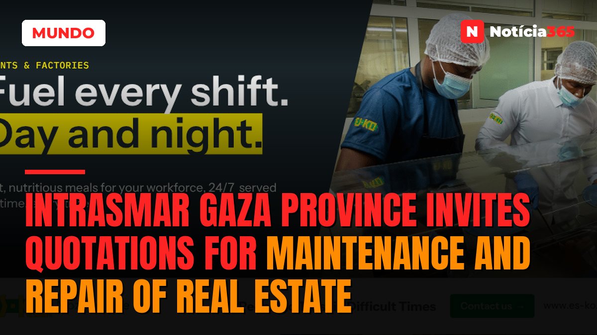 Intrasmar Gaza Province invites quotations for maintenance and repair of real estate