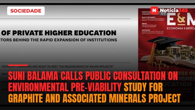 Suni Balama calls public consultation on environmental pre-viability study for graphite and associated minerals project