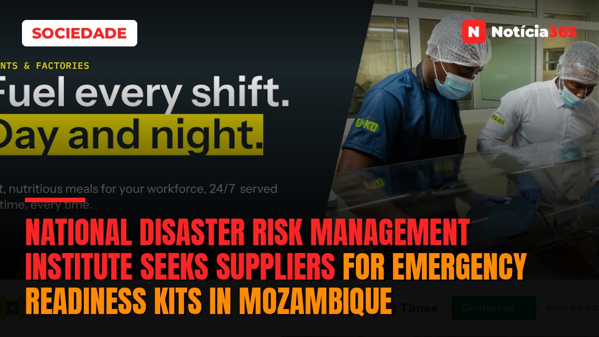 National Disaster Risk Management Institute Seeks Suppliers for Emergency Readiness Kits in Mozambique