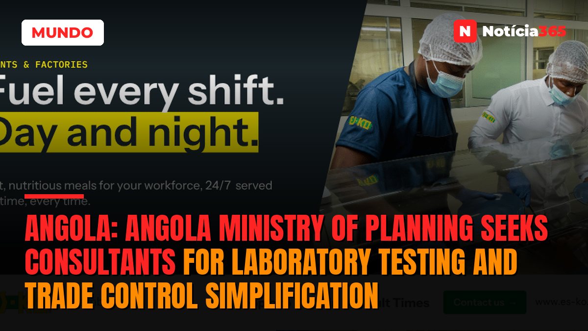 Angola: Angola Ministry of Planning seeks consultants for laboratory testing and trade control simplification