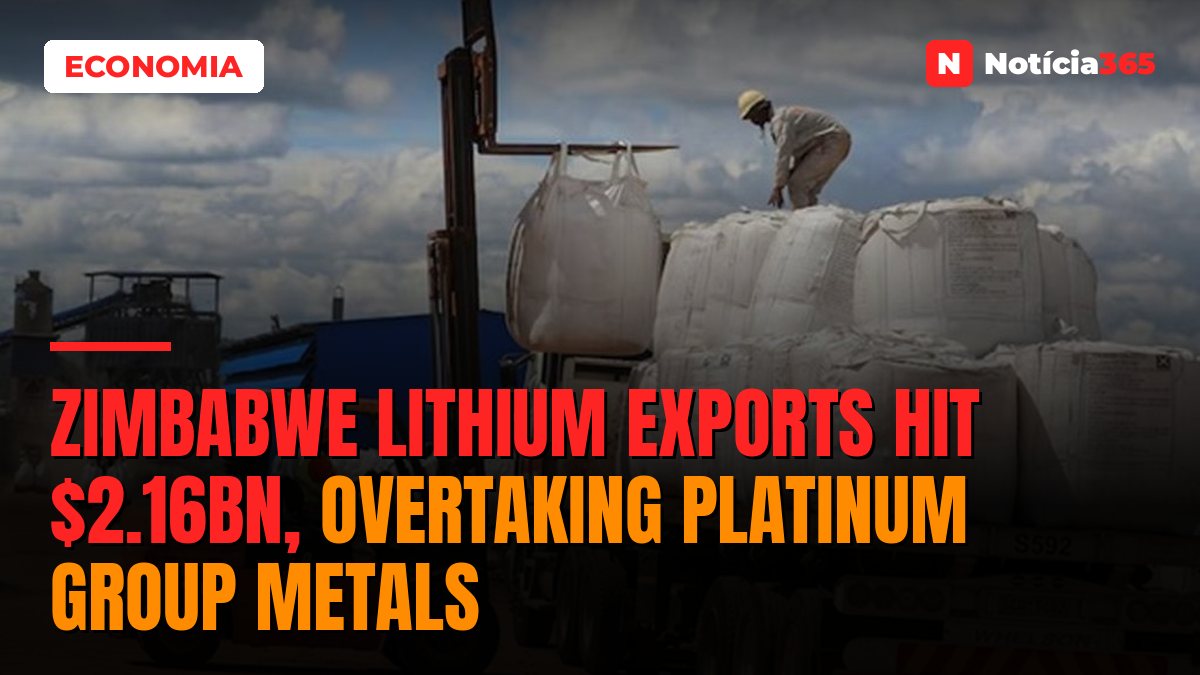 Zimbabwe Lithium Exports Hit $2.16bn, Overtaking Platinum Group Metals