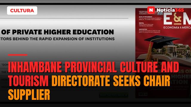 Inhambane Provincial Culture And Tourism Directorate Seeks Chair Supplier