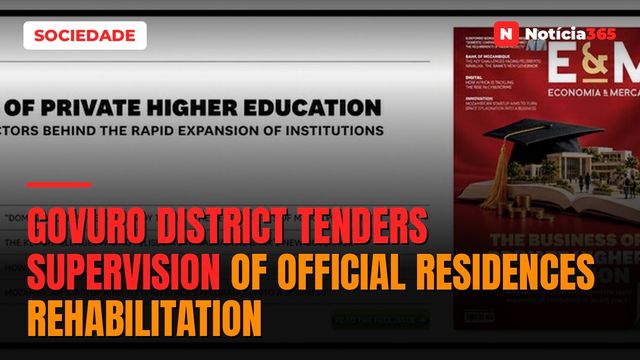 Govuro District Tenders Supervision of Official Residences Rehabilitation