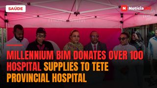 Millennium bim Donates Over 100 Hospital Supplies to Tete Provincial Hospital