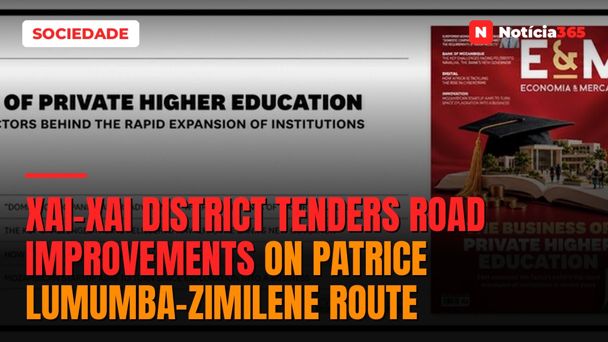 Xai-Xai District Tenders Road Improvements on Patrice Lumumba–Zimilene Route