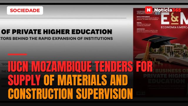 IUCN Mozambique Tenders For Supply of Materials And Construction Supervision