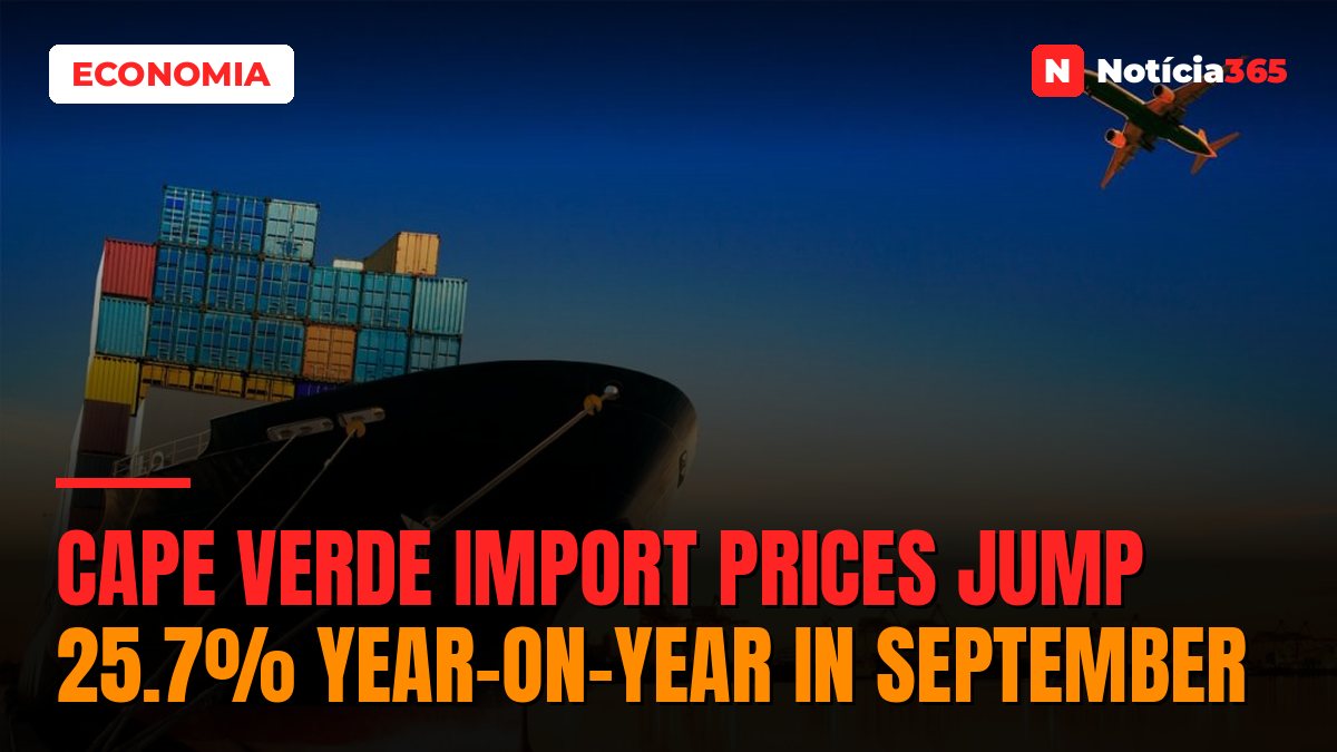 Cape Verde Import Prices Jump 25.7% Year-on-Year in September
