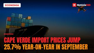 Cape Verde Import Prices Jump 25.7% Year-on-Year in September