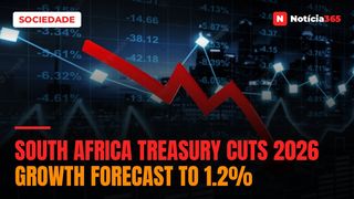 South Africa Treasury Cuts 2026 Growth Forecast to 1.2%