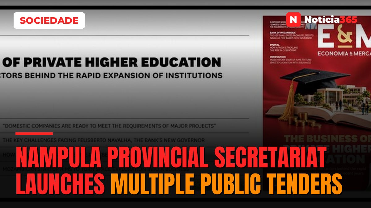 Nampula Provincial Secretariat Launches Multiple Public Tenders