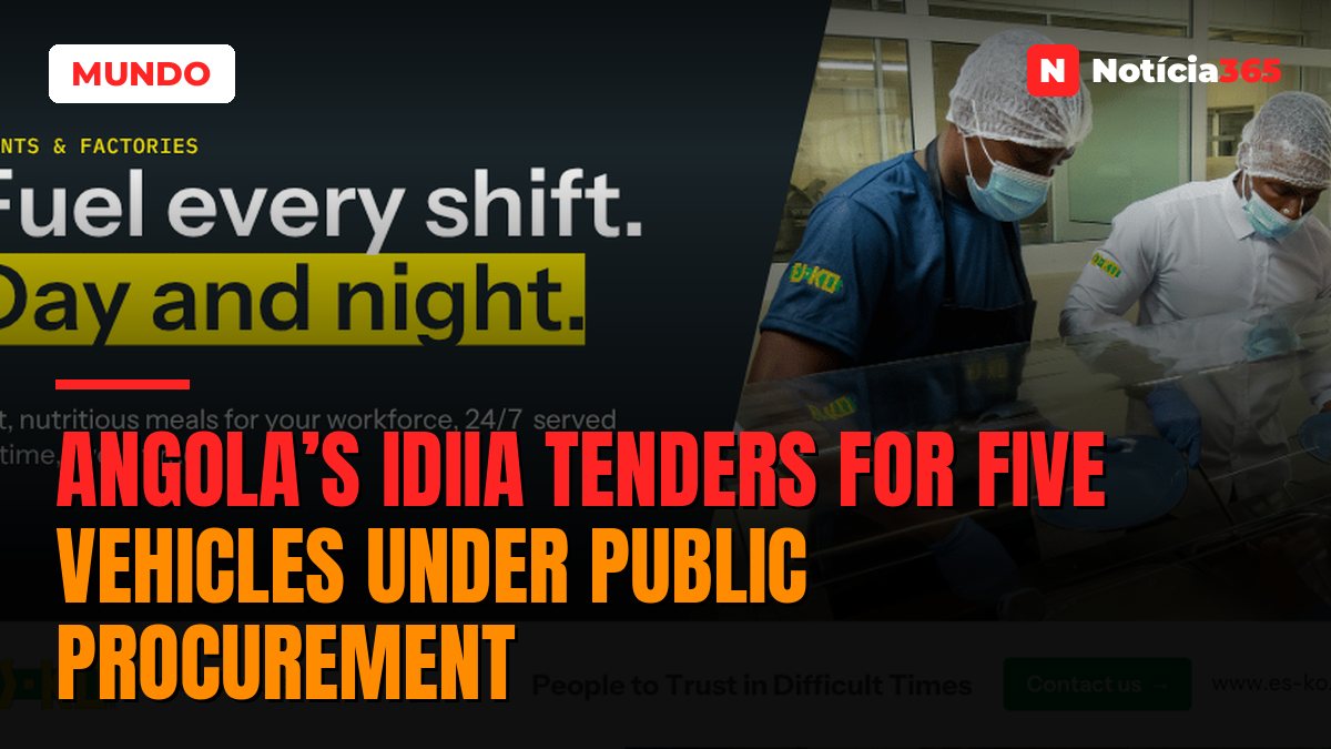 Angola’s IDIIA Tenders For Five Vehicles Under Public Procurement