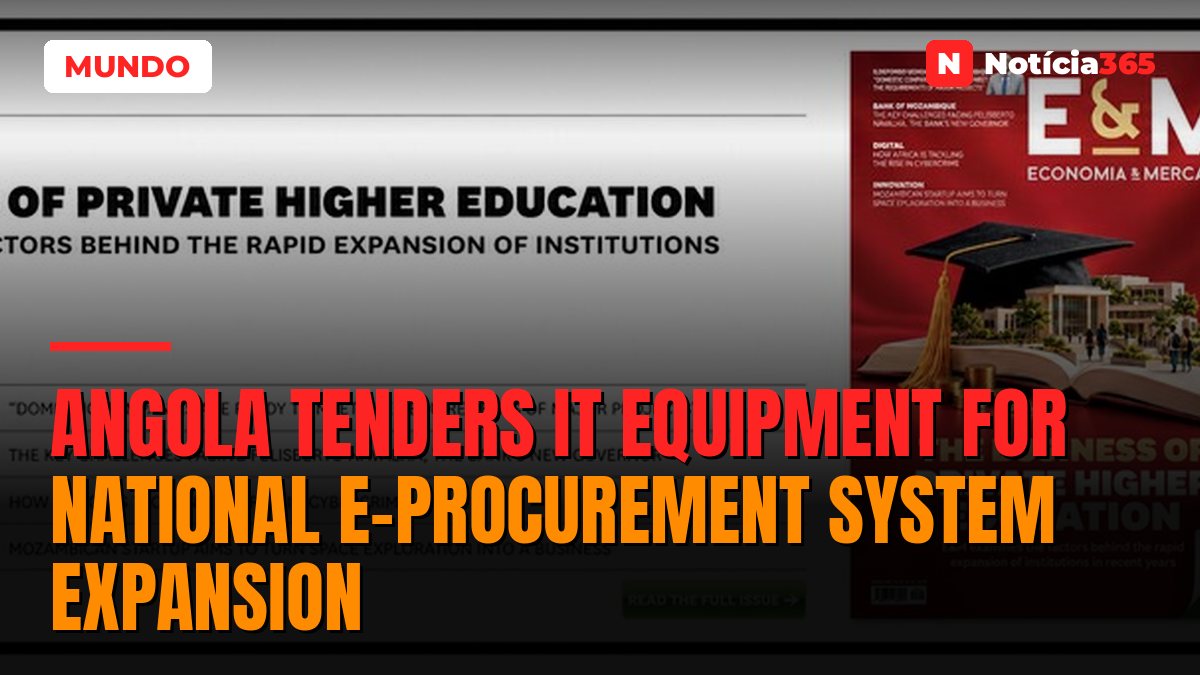 Angola Tenders IT Equipment for National E-Procurement System Expansion