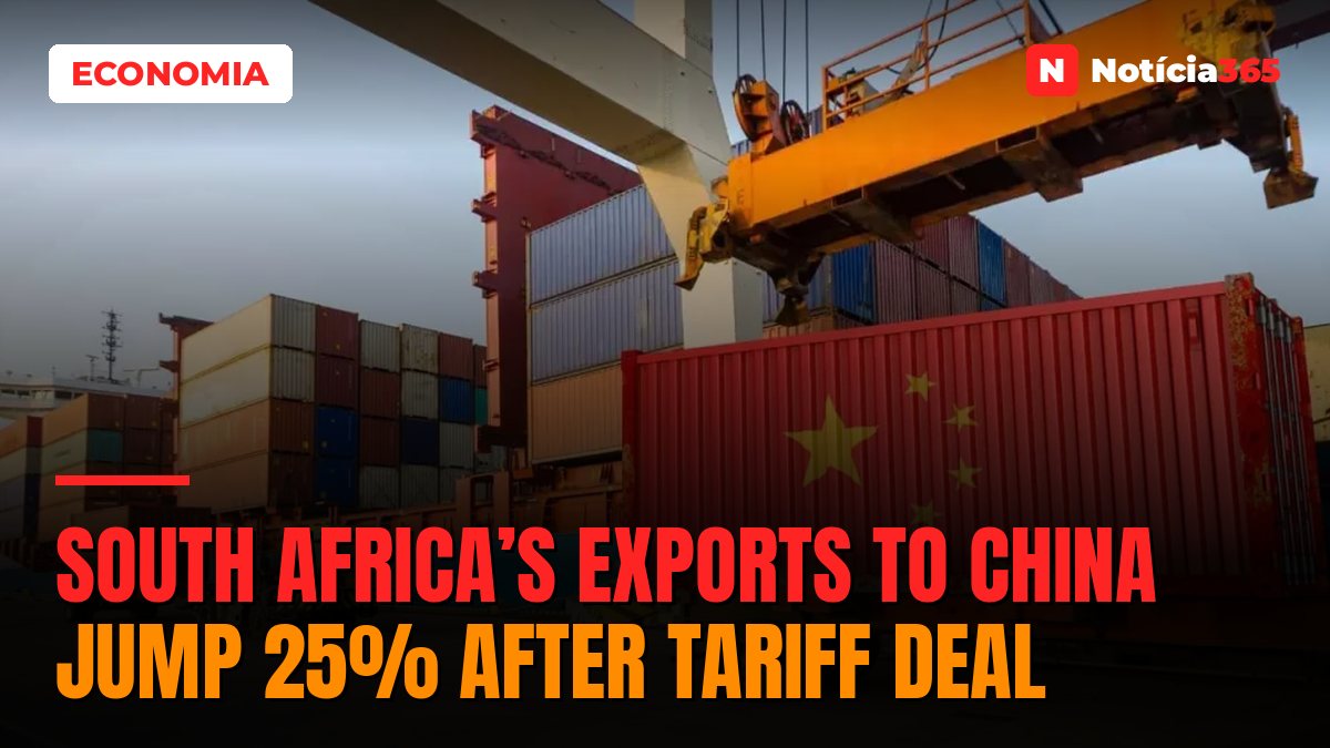 South Africa’s Exports to China Jump 25% After Tariff Deal