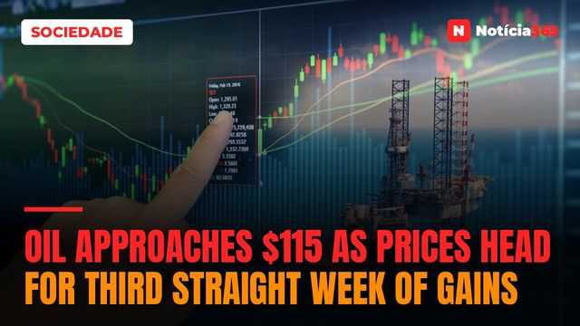 Oil Approaches $115 as Prices Head For Third Straight Week of Gains