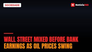 Wall Street Mixed Before Bank Earnings as Oil Prices Swing