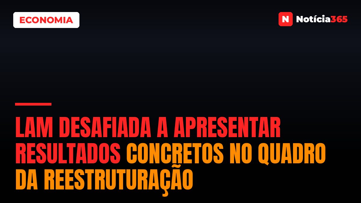 LAM desafiada a apresentar resultados concretos no quadro da reestruturação