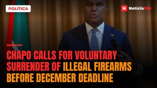 Chapo calls for voluntary surrender of illegal firearms before December deadline