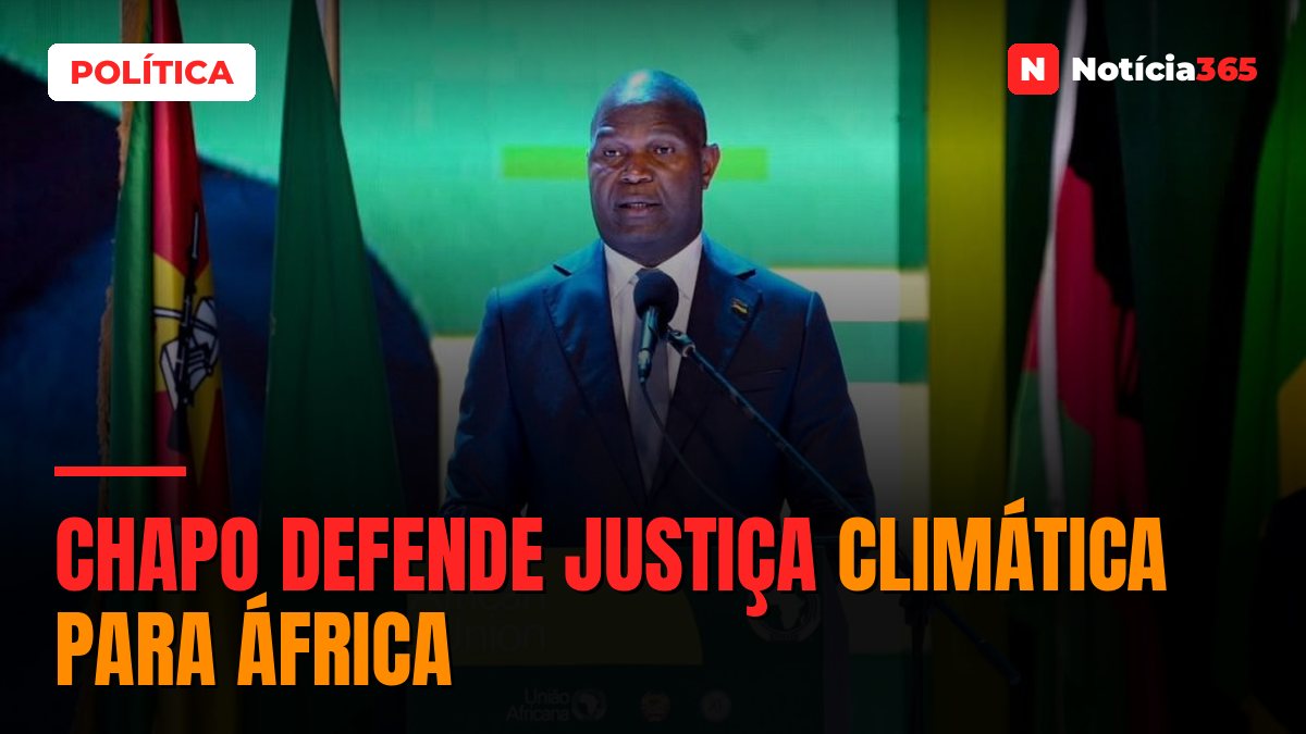 Chapo defende justiça climática para África