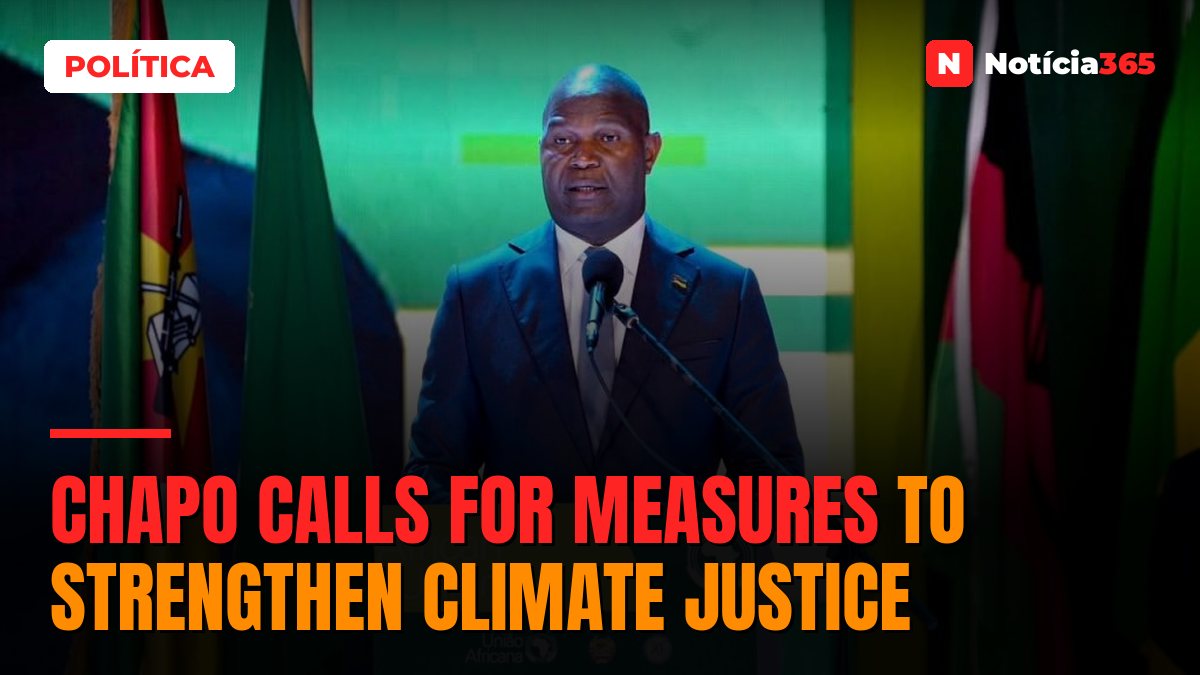 Chapo calls for measures to strengthen climate justice