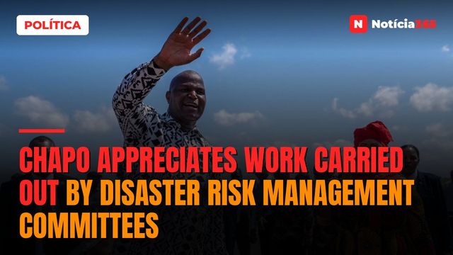 Chapo appreciates work carried out by disaster risk management committees