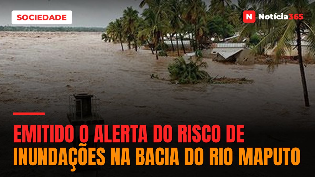 Emitido o alerta do risco de inundações na bacia do rio Maputo