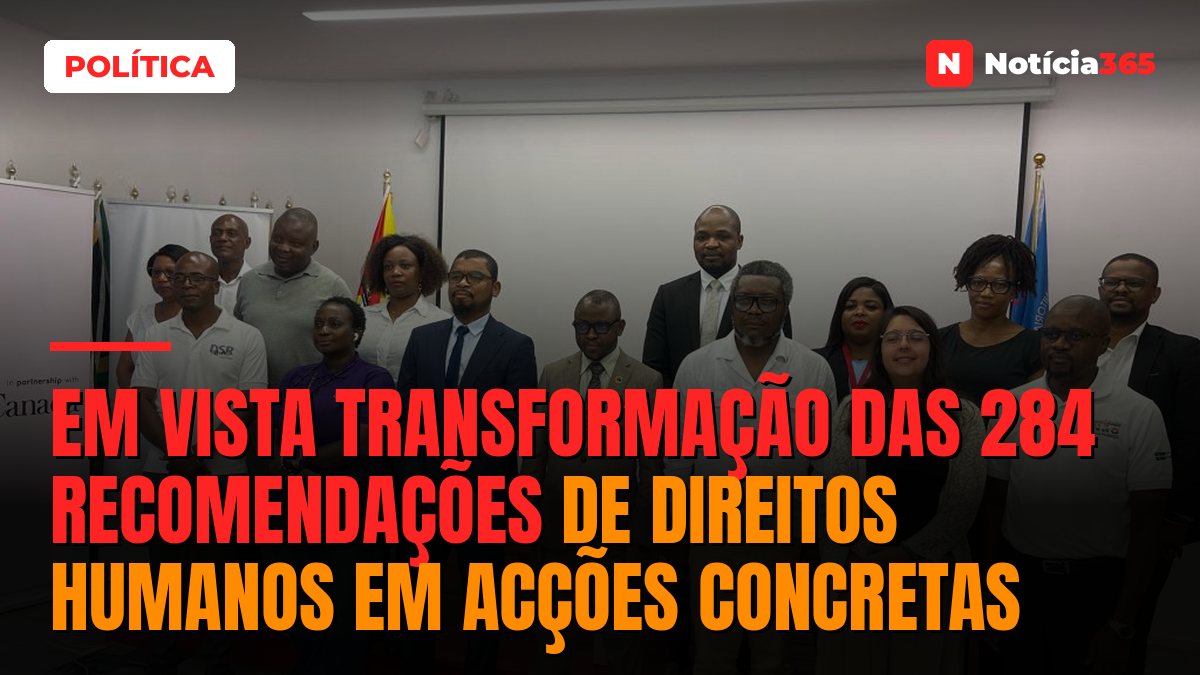 Em vista transformação das 284 recomendações de direitos humanos em acções concretas