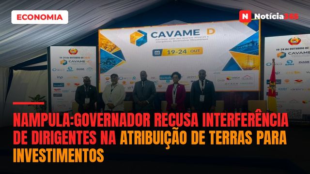 Nampula:Governador recusa interferência de dirigentes na atribuição de terras para investimentos