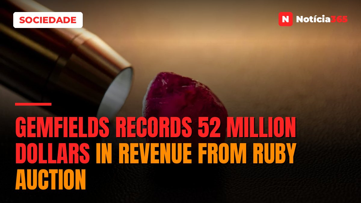 Gemfields records 52 million dollars in revenue from ruby auction