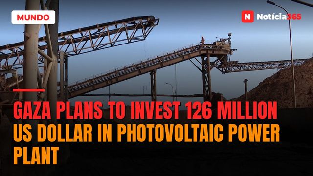 Gaza plans to invest 126 million US dollar in photovoltaic power plant
