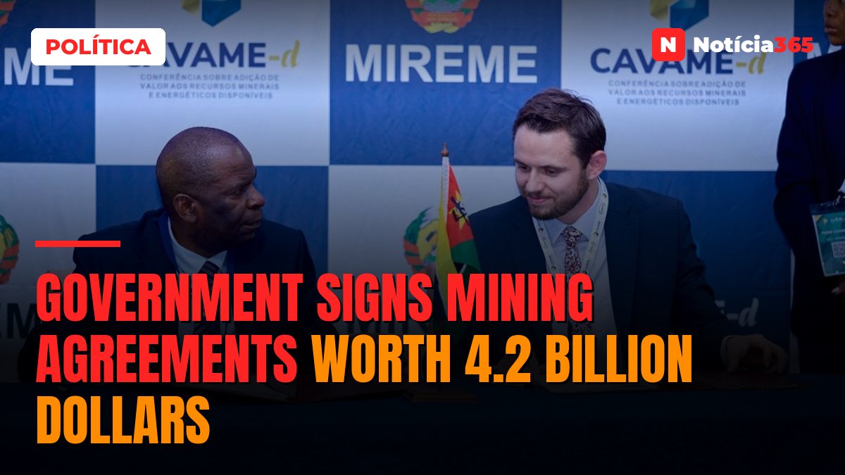 Government signs mining agreements worth 4.2 billion dollars