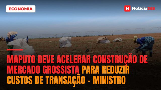 Maputo deve acelerar construção de mercado grossista para reduzir custos de transação – Ministro