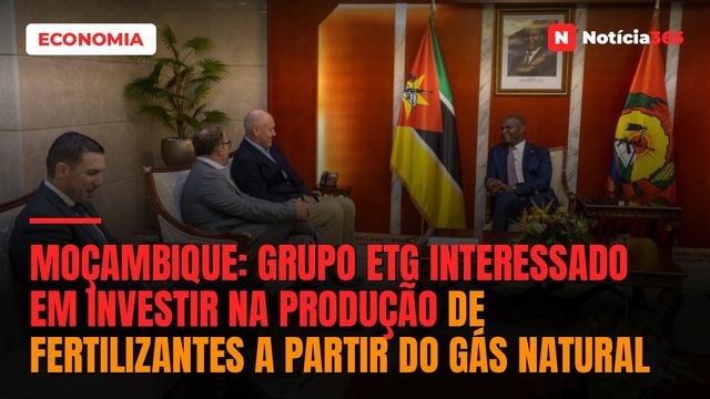 Moçambique: Grupo ETG interessado em investir na produção de fertilizantes a partir do gás natural
