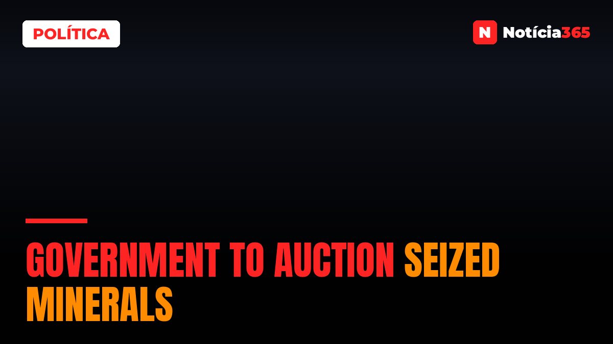 Government to auction seized minerals