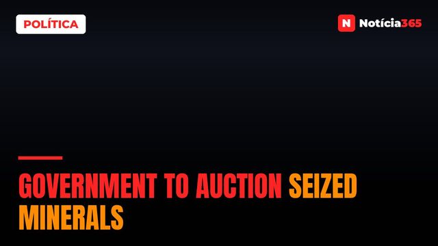 Government to auction seized minerals