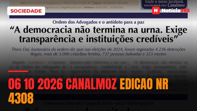 06 10 2026 Canalmoz Edicao nr 4308