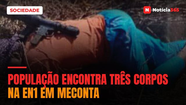 População encontra três corpos na EN1 em Meconta